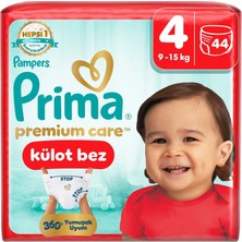 Premium Care Külot Bez 4 Numara 44 Adet Bebek Bezi