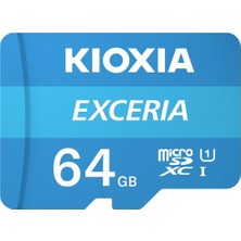 Excerıa 64GB Microsdxc Hafıza Kartı – Uhs-I U1 C10, 100MB/S Okuma, Full Hd