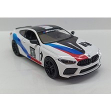 Kinsmart Dianomi Bmw M8 Competition Coupe 13 Beyaz 1/38 Model Araba