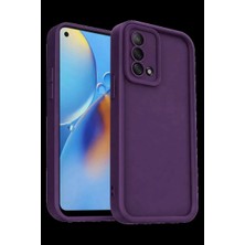 Bin1çeşit A74 4g Kılıf Viera Silikon - Mürdüm