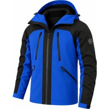 Ghassy Co. Ski Pro Series Kayak Içi Polarlı Rüzgar Geçirmez Su Itici Outdoor Softshell Mont