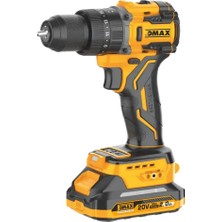 Dmax Akülü Darbeli Matkap Kömürsüz 20V 2.0AH Dmx 3005