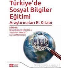 Pegem Akademi Yayıncılık Türkiyede Sosyal Bilgiler Eğitimi Araştırmaları El Kitabı