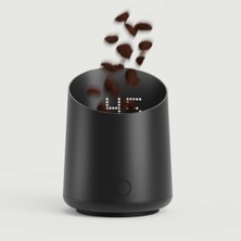 Subminimal Subscale Hazneli Dijital Kahve Tartısı, 0,1 G Hassasiyet, Usb-C Şarjlı, Siyah