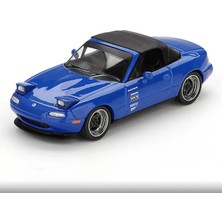Mını Gt 1/64 Mazda Miata Mx-5 (Na) Tuned Version Dark Blue