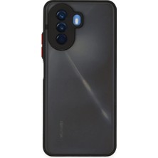 Defne Store Mey Ithalat® Huawei Nova Y70 Kılıf Montreal Silikon Kapak - Siyah