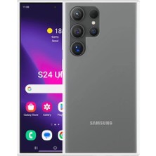 Defne Store Mey Ithalat® Samsung Galaxy S24 Ultra Kılıf Lüx Şeffaf Silikon