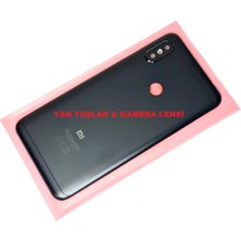 Defne Store Mey Ithalat® Redmi Note 6 Pro Kasa Arka Pil Batarya Kapağı Siya