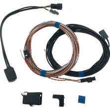 Ufly 5Q0980556B Geri Görüş Kamerası Kamerası + Kılavuz Kablo Demeti Dahil