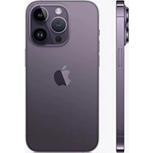 Defne Store Mey Ithalat® Iphone 14 Pro Max Batarya Pil Kapağı - Derin Mor
