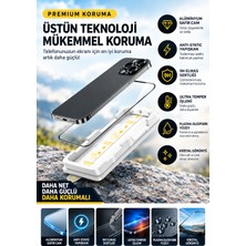 Ugravo iPhone 16 Pro Max Uyumlu Premium Alüminyum Safir Cam Ekran Koruyucu – 9h Sertlik & Kolay Uygulama Kiti
