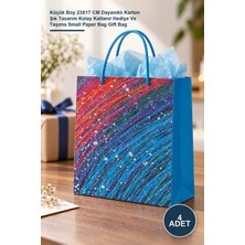 Yenilig 4 Adet Karton Çanta – Küçük Boy 23X17 cm Dayanıklı Karton Şık Tasarım Kolay Katlanır Hediye ve Taşıma Small Paper Bag Gift Bag
