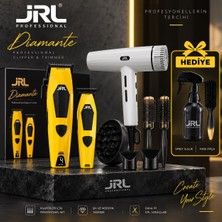 Jrl Diamante Profesyonel Saç ve Sakal Kesim ve Çizim & Jrl Forte Pro Saç Kurutma Hediyeli Set