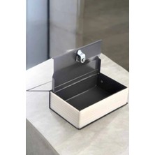 Defne Store Mey Gizli Kasa Ingilizce Sözlüğü Kitap Görünümlü Anahtarlı Gizli Mini Çelik Kasa Kilitli