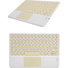 Defne Store Mey Bluetooth Touchpad Klavye Ultra Ince Taşınabilir Q Klavye Yeni Nesil