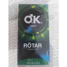 Okey Rötar Prezervatif Geciktirici Etkili 5'li