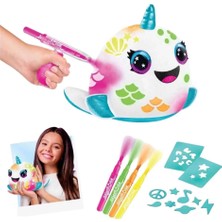 Defne Store Mey Airbrush Peluş Neon Boyama Seti