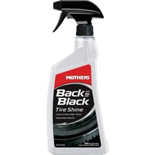 Mothers® Back-To-Black® Tire Shine High-Gloss – ® Çok Parlak Lastik Parlatıcı Ürünü / 710 ml