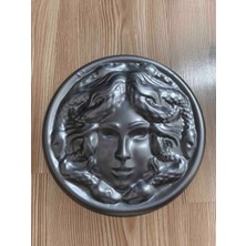Metal Sepeti Medusa Dekoratif Metal Kapı Göbek Sacı