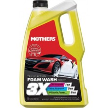 Mothers® 3x Triple Action Foam Wash – Ph Nötr Konsantre Güçlü Köpüklü Ön Yıkama Şampuan -  2.957 Litre