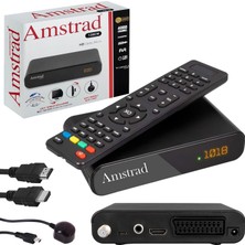Amstrad 1300-M Uydu Alıcı Mini Dijital Full Hd+Scart