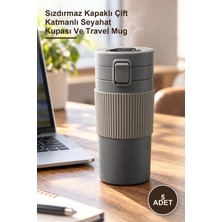 Yenilig 5 Adet 350 ml Paslanmaz Çelik Dereceli Termos Mug – Sızdırmaz Kapaklı Çift Katmanlı Seyahat Kupası ve Travel Mug