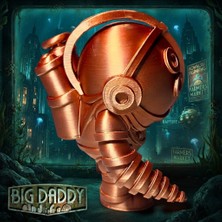 Maya 3d Studio Bioshock Bıg Daddy 3D Figürü