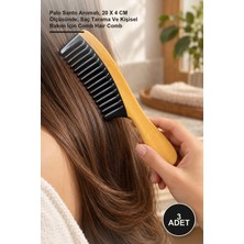 Yenilig 3 Adet Doğal Kemik Tarak – Palo Santo Aromalı, 20 x 4 cm Ölçüsünde, Saç Tarama ve Kişisel Bakım Için Comb Hair Comb