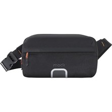 Defne Store MCE-1226 Explor Crossbody Seyahat Çantası; Suya Dayanıklı Bel Çantası, Erkek & Kadın Günlük Kullanım, Gizli Cepli Güvenli Tasarım, Hafif ve Çok Amaçlı, Siyah