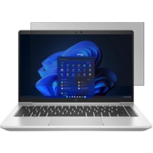 Defne Store Hp Elitebook 640 G9 14 Inç Uyumlu Hayalet Ekran Koruyucu, Yandan Görünmeyen Anti-Spy Gizlilik, 9h Temperli Nano Kırılmaz Esnek Cam, Parlama Önleyici 16:9