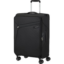 Defne Store Valiz, Lıtebeam-Spınner 66/24 Exp Black 66 cm