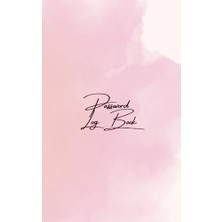 Defne Store Pink Alphabetical Password Log Book, 5" x 8"