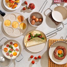 Defne Store Breakfast Pişirme Seti 7 Parça-Kahve