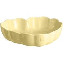 Defne Store Madeleine Fırın Kabı Kalp 6,5 x 24,5 x 26,5 cm Tereyağı Sarısı/vanille