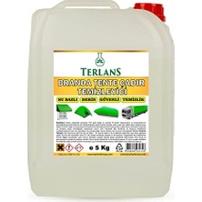 Defne Store Terlans Branda; Tente ve Çadır Temizleyici 5 kg | Yağ, Kir ve Organik Leke Çözücü Güçlü Temizlik | Awning Cleaner