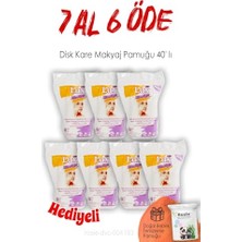 Defne Store 40'lı Kare Disk Makyaj Pamuğu, 7 Al 6 Öde ve Rosıe