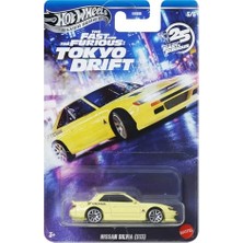 Defne Store Hızlı ve Öfkeli Tokyo Drift Nissan Silvia S13 Döküm Araba 1:64 Ölçek, 7 Cm, JKX09