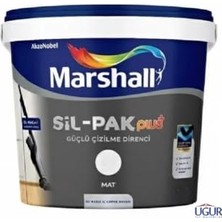 Defne Store Sil-Pak Plus Silikonlu Mat Iç Cephe Duvar Boyası; Kum Beji, Güçlü Çizilme Direnci 866UGURYAPI143
