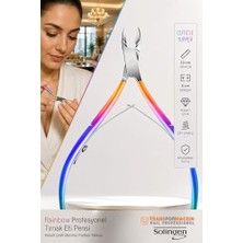 Defne Store Rainbow Profesyonel Tırnak Eti Pensi, Kobalt Çelik Manikür Pedikür Makası Solingen Profesyonel 718963