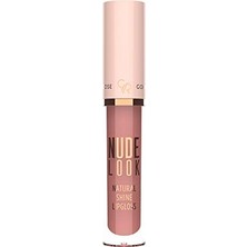 Defne Store Nude Look Natural Shine Lipgloss No: 02 Pinky Nude, Doğal Parlaklık
