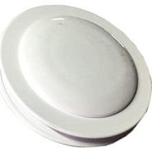 Defne Store Temmenfez Isıcam Çift Cam Doğal Gaz Menfezi Açılır Kapanır Soğuk, Ses, Rüzgar Girmez.alüminyum Özel Sıvama Delik Çapı 160 mm (Gri Renk)