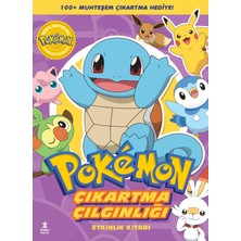 Defne Store Pokemon - Squirtle Çıkartma Çılgınlığı Etkinlik Kitabı