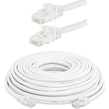 Defne Store 529387 Cat6 Network Internet Ethernet Bilgisayar Kablosu RJ45, RJ45 10 Metre Patch Kablo