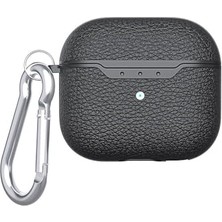 Defne Store Apple Airpods 4 ile Uyumlu Airbag 03 Silikon Kılıf Siyah