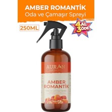 Defne Store Amber Romantik Oda ve Çamaşır Spreyi Oda Kokusu Oda Spreyi Room Spray 250 ml