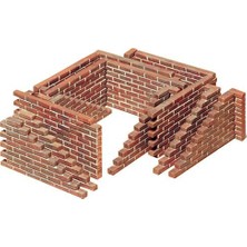 Defne Store Tuğla Duvar Plastik Maket Kiti, 1/35