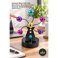 Yenilig 1 Adet Kinetik Masa Üstü Denge Dekoru – Hareketli Metal Obje, Ofis Masa Süsü, Masaüstü Kinetik Oyuncak, Desktop Balance