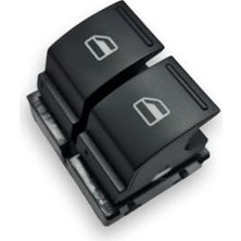 Defne Store Skoda Fabia 2 2007-2014 ile Uyumlu 1Z0959858 Sol Ön Kapı Çiftli Ön Cam Düğmesi