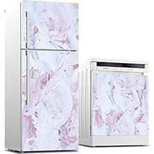 Defne Store Buzdolabı ve Bulaşık Makinası Beyaz Eşya Sticker Kaplama Fırça Izi