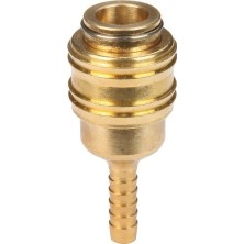 Defne Store Hızlı Bağlantı Nipeli (Kompresör Aksesuarı, 6 Mm, Basınçlı Hava Hortumları Için) - 4139301, Sağlam Pirinçten Yapılmış